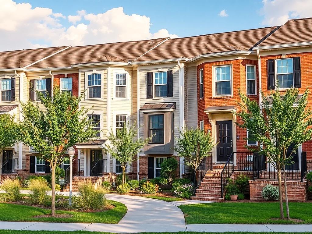 photo of townhousesфото